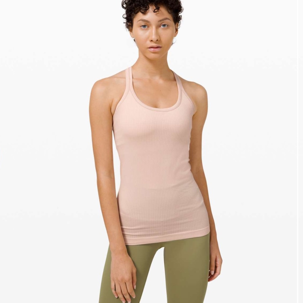 LULULEMON | Ebb to street tank *Light support for B/C cup - silk rose